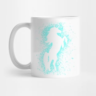 Magical Blue Unicorn Mug